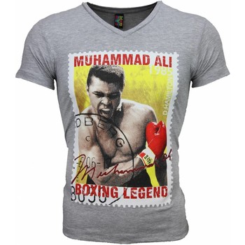 Local Fanatic T-shirt Korte Mouw  Muhammad Ali Zegel Print