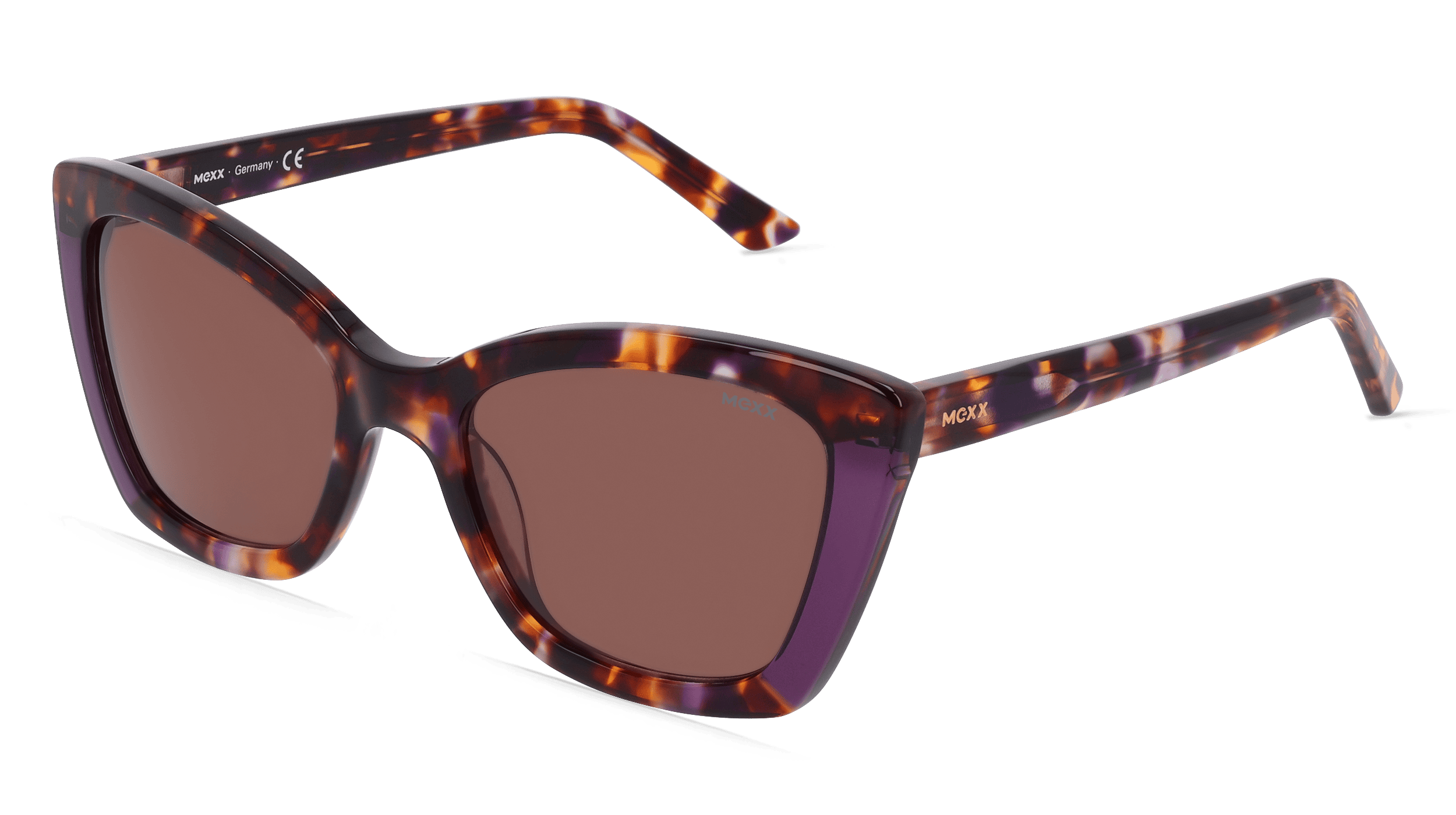MEXX EYES 6514 Vrouwen Zonnebril, Havanna violet