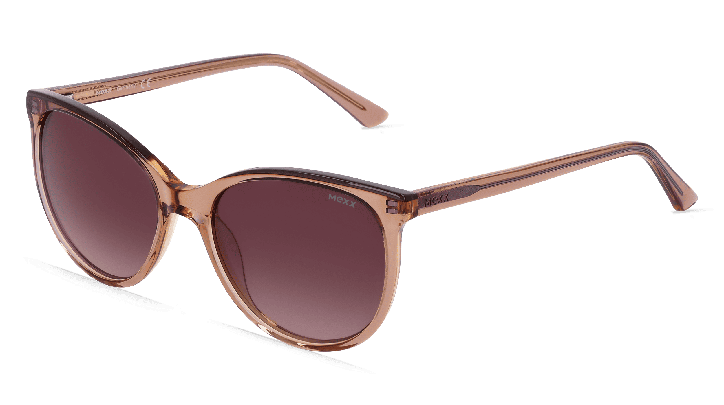 MEXX EYES 6498 Vrouwen Zonnebril, beige transparant