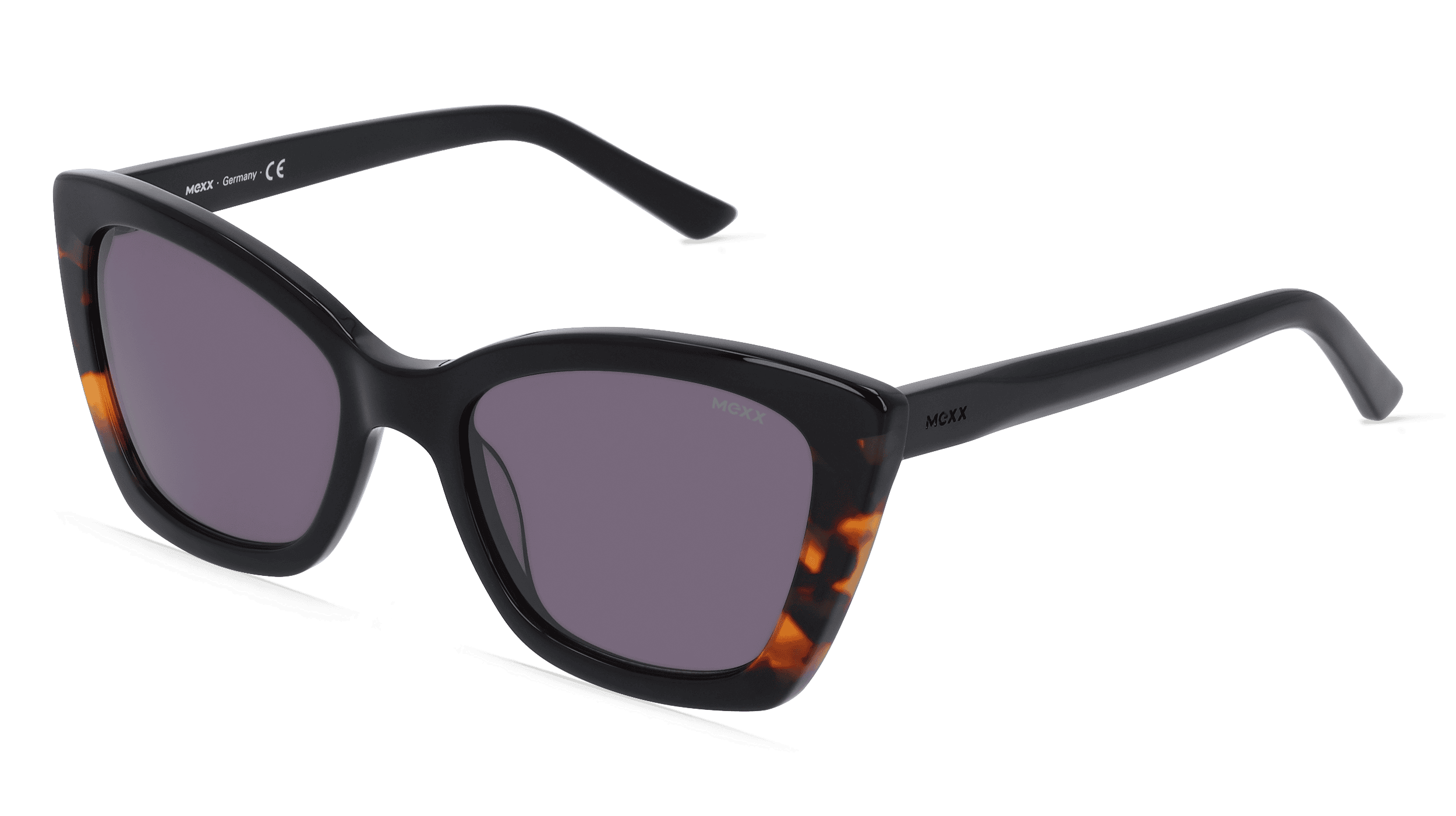 MEXX EYES 6514 Vrouwen Zonnebril, zwart havana