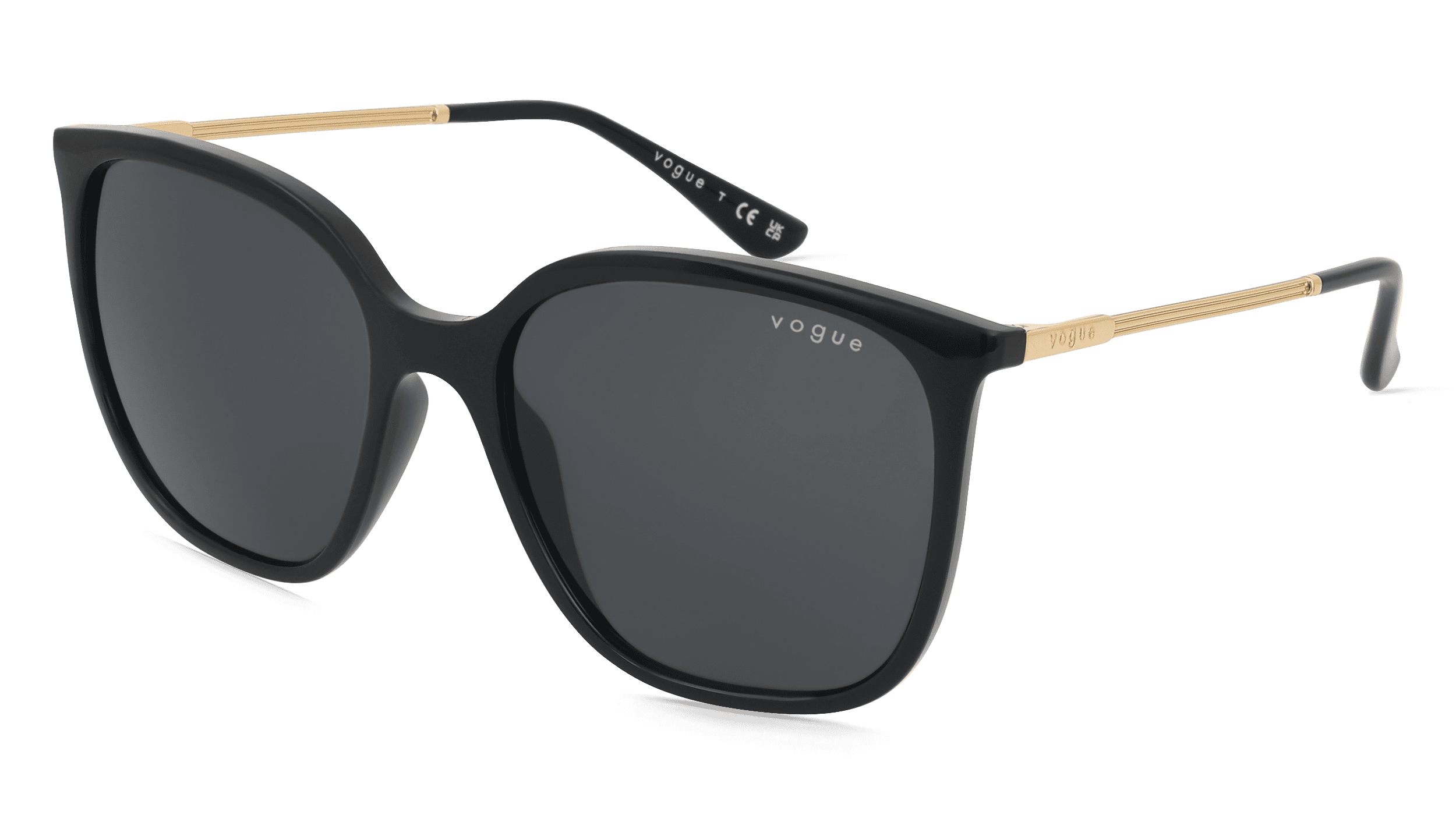 Vogue 0VO5564S Vrouwen Zonnebril, zwart