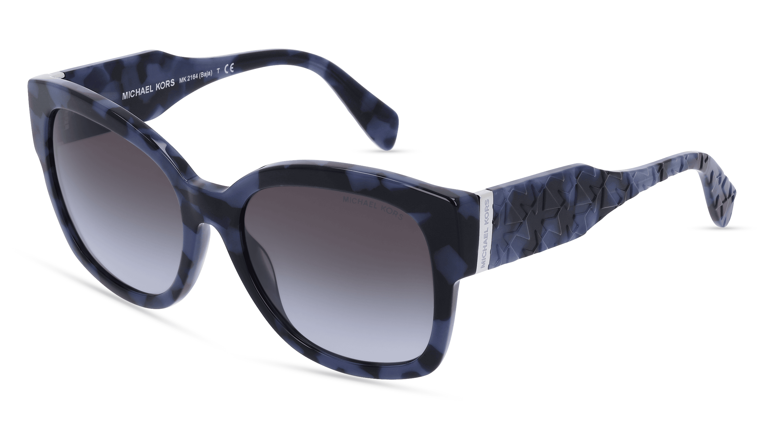 MICHAEL KORS MK2164 BAJA Vrouwen Zonnebril, blauw havana
