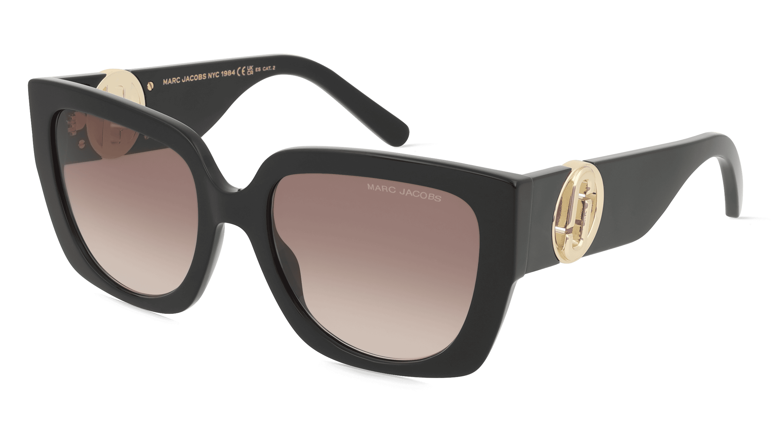 Marc Jacobs 687/S Vrouwen Zonnebril, zwart