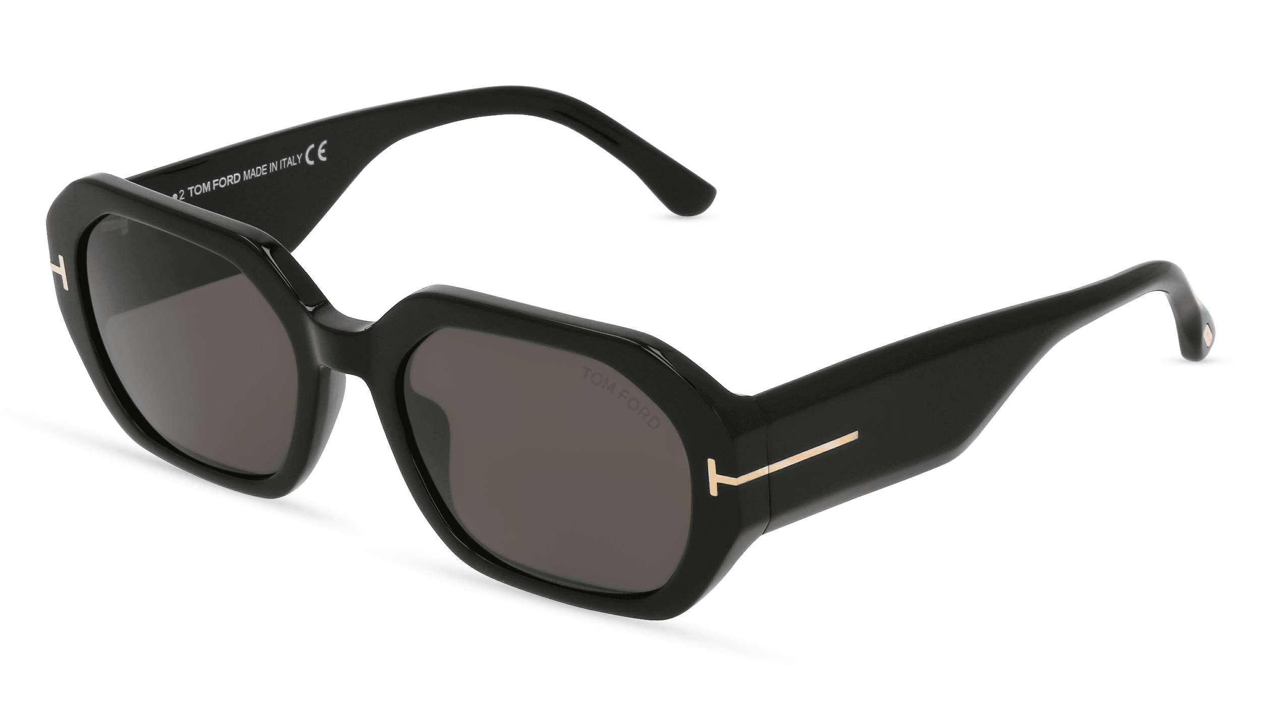 Tom Ford FT0917 VERONIQUE-02 Vrouwen Zonnebril, Zwart glanzend