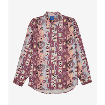 Oxbow Overhemd  Katoenen overhemd met print CHINZA