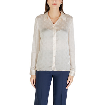 Guess Overhemd  LS MARTHE LOGO SHIRT W5YH1A WHCR2