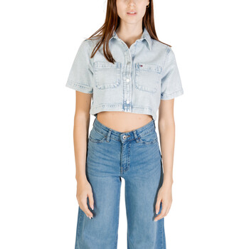 Tommy Hilfiger Overhemd  CROPPED SS SHIRT CI6 DW0DW21072
