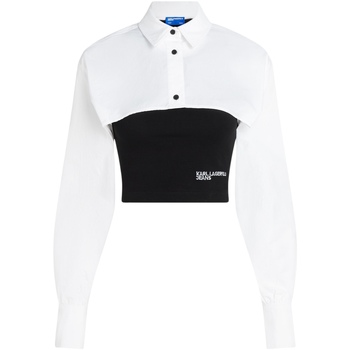 Karl Lagerfeld Blouse  KLJ BLOCKED POPLIN BLOUSE A3W11006