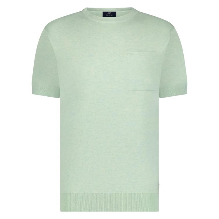 Marco Manzini 25108yv58 yvan knitted t-shirt melange