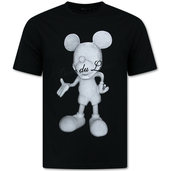 Top Star T-shirt Korte Mouw  Print Oversized Grappig Mouse