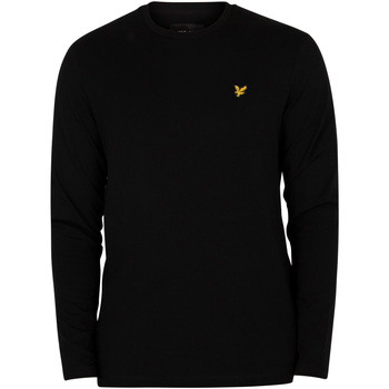 Lyle & Scott T-shirt Korte Mouw Lyle & Scott Effen T-shirt met lange mouwen