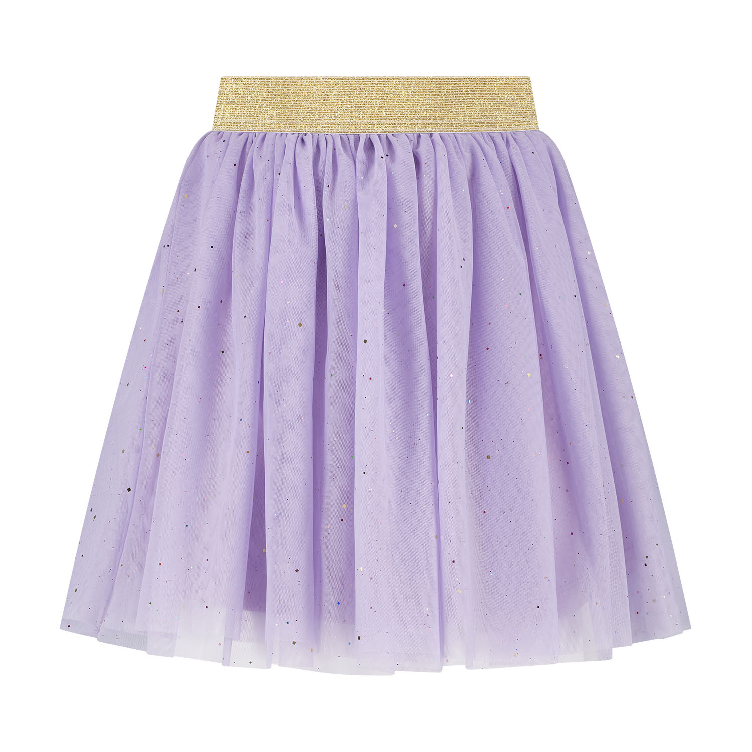 MAYCE zomer rok meisjes - lila - tule, glitter