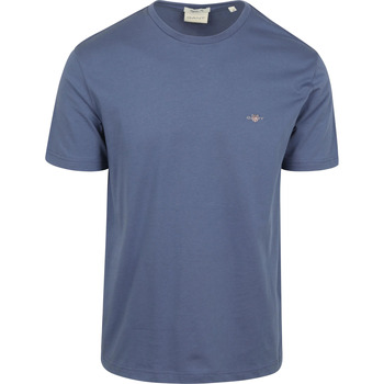 Gant T-shirt  T-shirt Shield Logo Dusty Navy