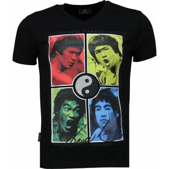 Local Fanatic T-shirt Korte Mouw  Bruce Lee Ying Yang