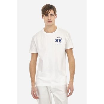 LA MARTINA T-shirt  MR0009 JS206-0001 OPTIC WHITE