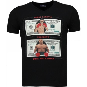 Local Fanatic T-shirt Korte Mouw  Golden Boy Vs Iron Mike