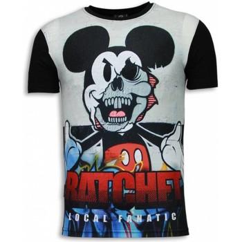 Local Fanatic T-shirt Korte Mouw  Ratchet Mickey Digital Rhinestone