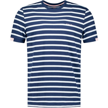 New zealand auckland T-shirt  NZA T-shirt Noel Stripes Light Navy