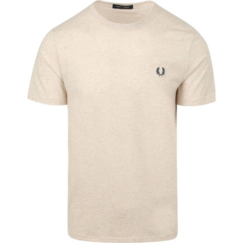 Fred Perry T-shirt  T-Shirt Ecru W50