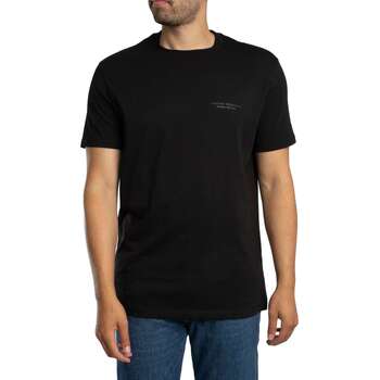 EAX T-shirt Korte Mouw  Merk Borst T-shirt