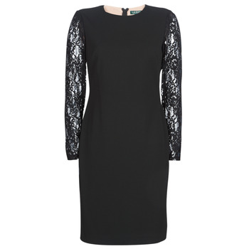 Lauren Ralph Lauren Korte Jurk  LACE PANEL JERSEY DRESS