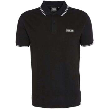 Barbour T-shirt  Evan Tipped Polo Shirt Black