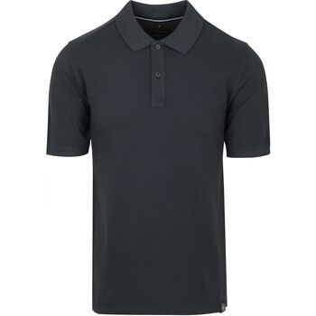Casa Moda T-shirt  Polo Piqué Garment Dye Navy