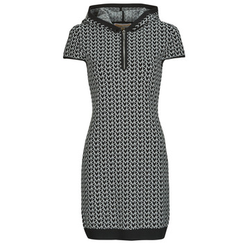 MICHAEL Michael Kors Korte Jurk  MK JACQ HOODED ZIP DRS