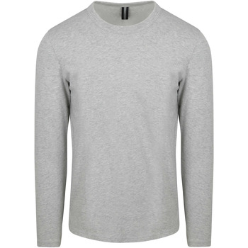 Profuomo T-shirt  Longsleeve T-Shirt Grijs