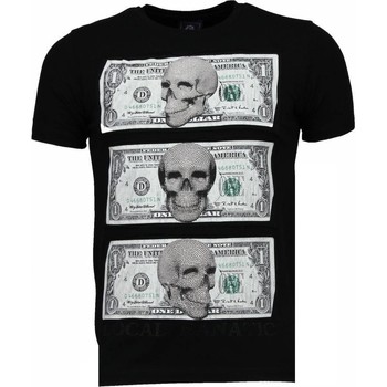 Local Fanatic T-shirt Korte Mouw  Beter Have My Money Rhinestone