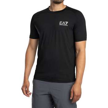 Emporio Armani EA7 T-shirt Korte Mouw  Ventus 7 Borst Logo T-shirt