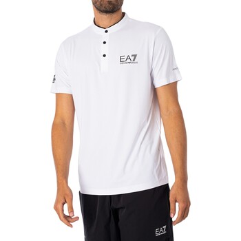 Emporio Armani EA7 T-shirt Korte Mouw  Ventus T-shirt met 7 kraag