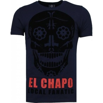 Local Fanatic T-shirt Korte Mouw  El Chapo Flockprint
