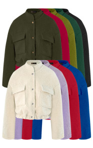 The Musthaves Musthave Deal Bouclé Bomber Jackets