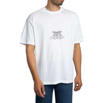 Boss T-shirt Korte Mouw  Oversized Duarms T-shirt met grafische achterkant