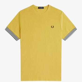 Fred Perry T-shirt  STRIPED CUFF T-SHIRT