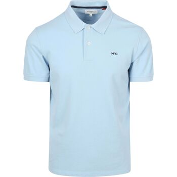 Mcgregor T-shirt  Piqué Polo Lichtblauw