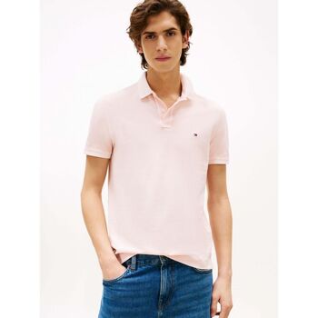 Tommy Hilfiger T-shirt  MW0MW34757 GRMT DYE-PTB PINK LILY