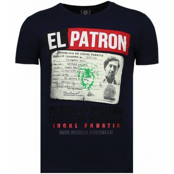 Local Fanatic T-shirt Korte Mouw  El Patron Narcos Billionaire