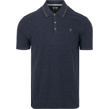 R2 Amsterdam T-shirt  Polo Soft Solid Blue