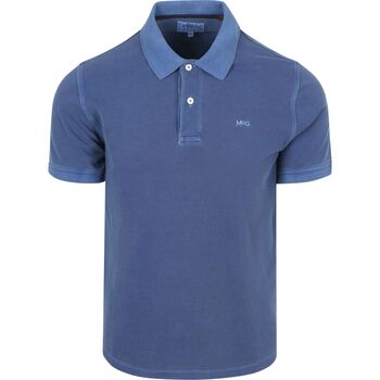 Mcgregor T-shirt  Piqué Polo Medium Blauw