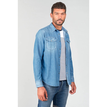 Le Temps des Cerises Overhemd Lange Mouw  Overhemd van jeans PEDRO