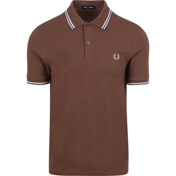 Fred Perry T-shirt  M3600 Polo Bruin Y66