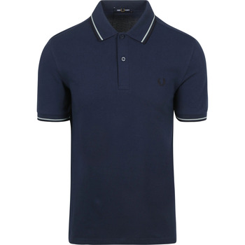 Fred Perry T-shirt  M3600 Polo Donkerblauw Y21