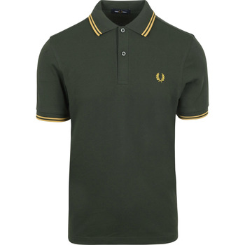Fred Perry T-shirt  Polo M3600 Donkergroen Y22