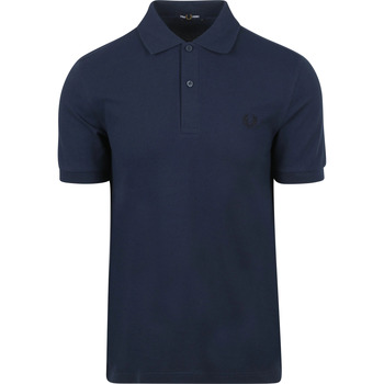 Fred Perry T-shirt  Polo M6000 Donkerblauw Y48
