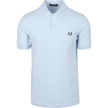 Fred Perry T-shirt  Polo M6000 Lichtblauw