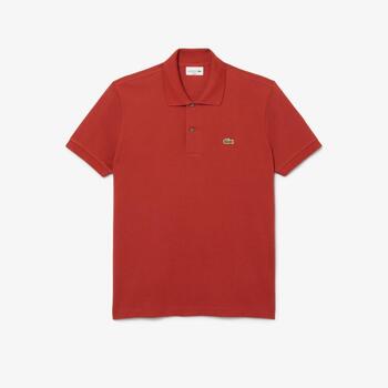 Lacoste T-shirt  L1212 SHORT SLEEVED RIBBED COLLAR S