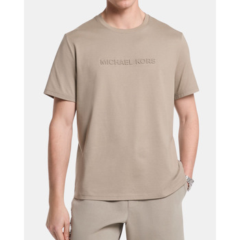 MICHAEL Michael Kors T-shirt Korte Mouw  CF4529H1V2 EMBOSSED LOGO TEE