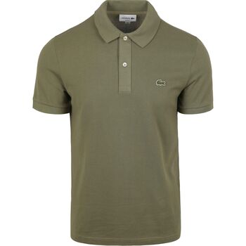 Lacoste T-shirt  Poloshirt Pique Olijfgroen